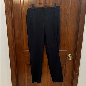 Elegant Black Women's Straight Leg Pants